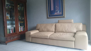 Ledersofa Home