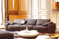 Ledersofa Design Nicola